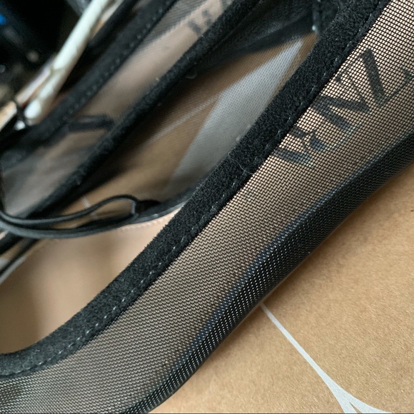 NEW ZARA BLACK MESH SUEDE POINTY BALLET FLATS 6 - Picture 7 of 7